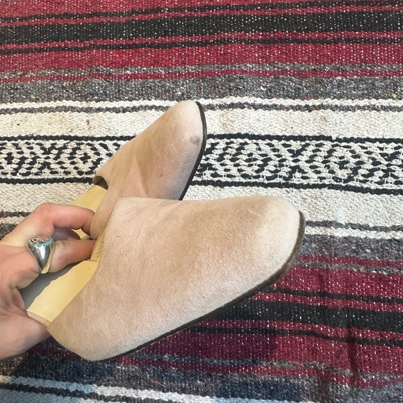 J.Crew Suede Kitten Heel Mules - Picture 7 of 9